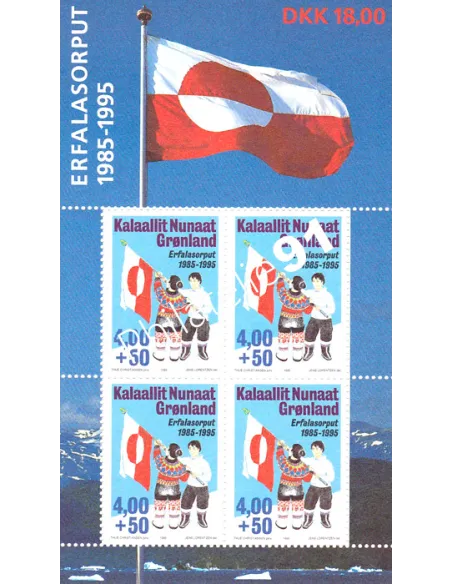 Groenland, Bloc-Feuillet n° 9, Collection timbres d'Europe