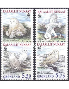 Groenland, n° 310 à 313, Collection timbres d'Europe