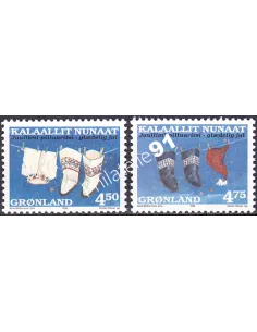 Groenland, n° 308 à 309, Collection timbres d'Europe