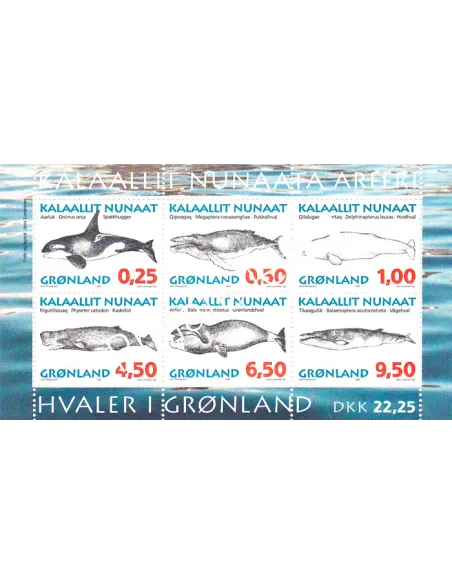 Groenland, Bloc-Feuillet n° 10, Collection timbres d'Europe