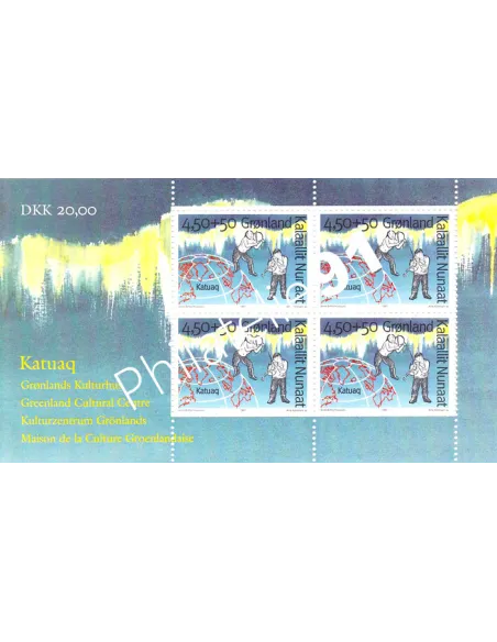 Groenland, Bloc-Feuillet n° 12, Collection timbres d'Europe