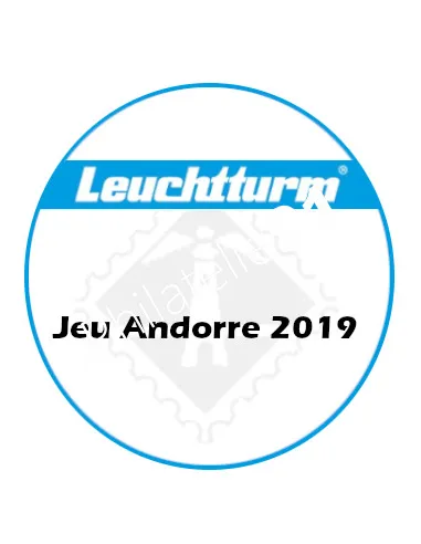 LEUCHTTURM Andorre poste Espagnole 2019, matériel philatélique