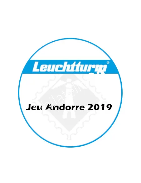 LEUCHTTURM Andorre poste Espagnole 2019, matériel philatélique