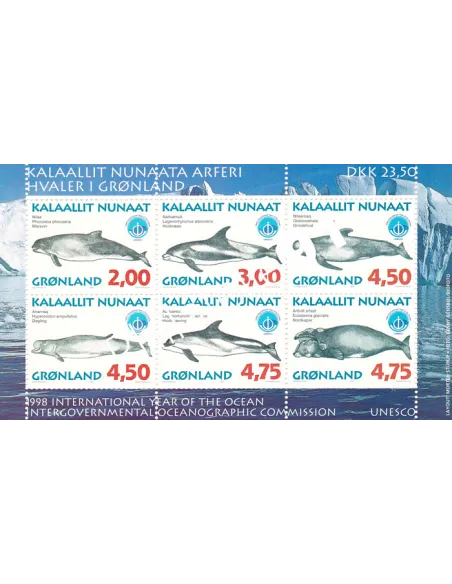 Groenland, Bloc-Feuillet n° 14, Collection timbres d'Europe