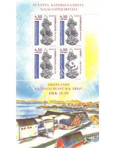 Groenland, Bloc-Feuillet n° 16, Collection timbres d'Europe