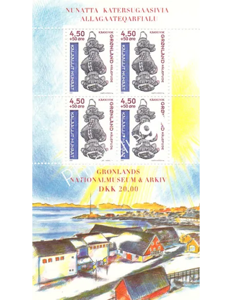 Groenland, Bloc-Feuillet n° 16, Collection timbres d'Europe