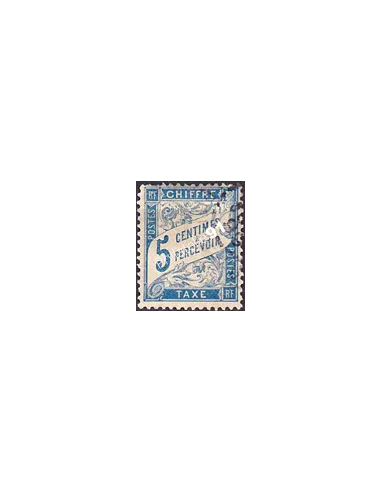 Timbre Taxe n° 28 oblitéré, collection timbres France