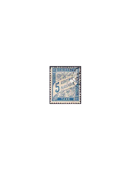 Timbre Taxe n° 28 oblitéré, collection timbres France