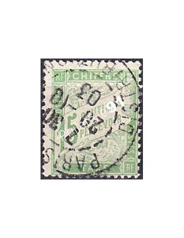 Timbre Taxe n° 30 oblitéré, collection timbres France
