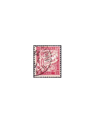 Timbre Taxe n° 33 oblitéré, collection timbres France