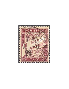 Timbre Taxe n° 40 oblitéré, collection timbres France
