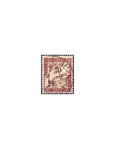 Timbre Taxe n° 40 oblitéré, collection timbres France