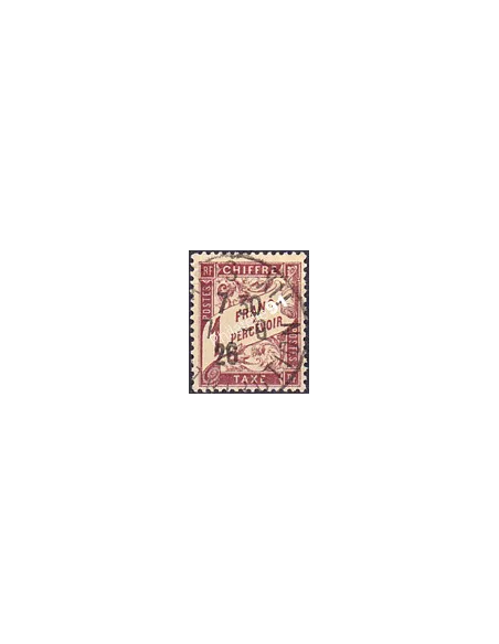 Timbre Taxe n° 40 oblitéré, collection timbres France