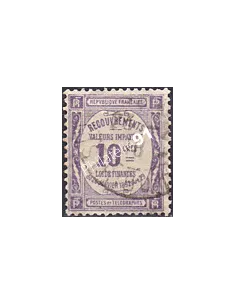 Timbre Taxe n° 44 oblitéré, collection timbres France