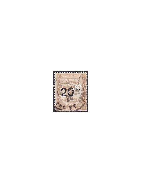 Timbre Taxe n° 49 oblitéré, collection timbres France
