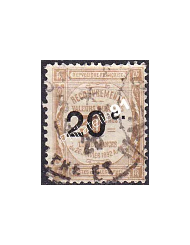 Timbre Taxe n° 49 oblitéré, collection timbres France