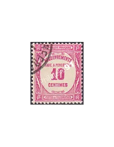 Timbre Taxe n° 56 oblitéré, collection timbres France