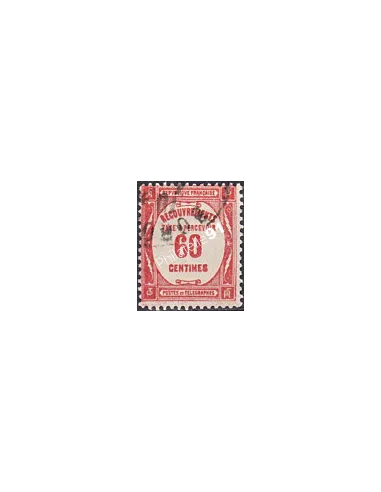 Timbre Taxe n° 58 oblitéré, collection timbres France