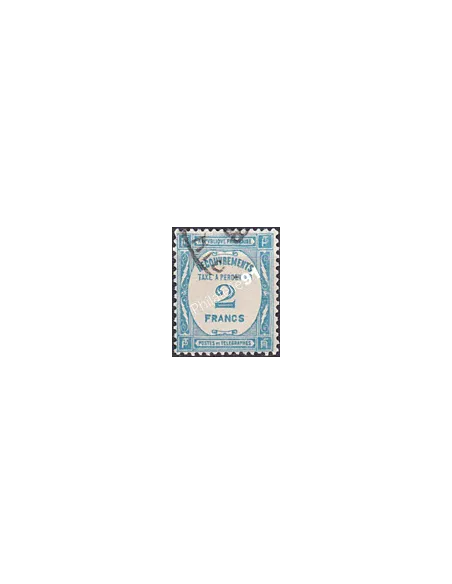 Timbre Taxe n° 61 oblitéré, collection timbres France