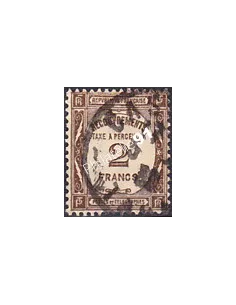 Timbre Taxe n° 62 oblitéré, collection timbres France