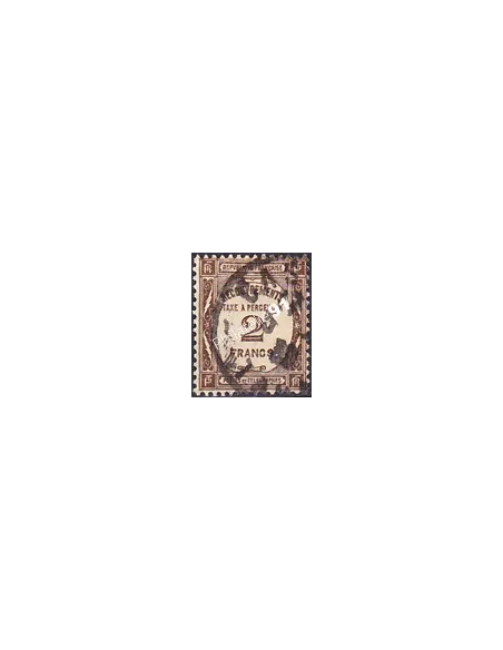 Timbre Taxe n° 62 oblitéré, collection timbres France