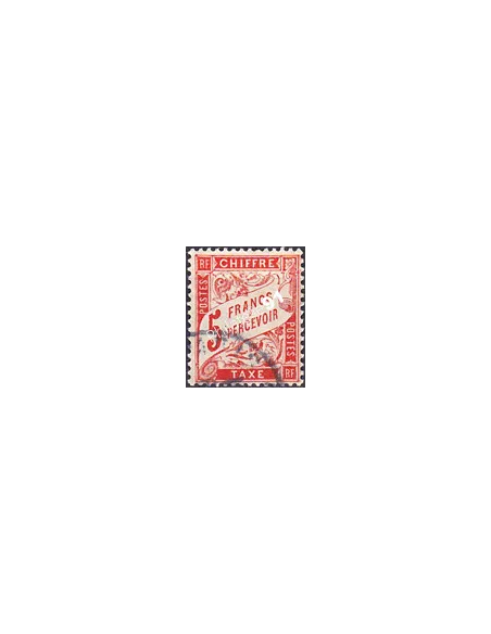Timbre Taxe n° 66 oblitéré, collection timbres France