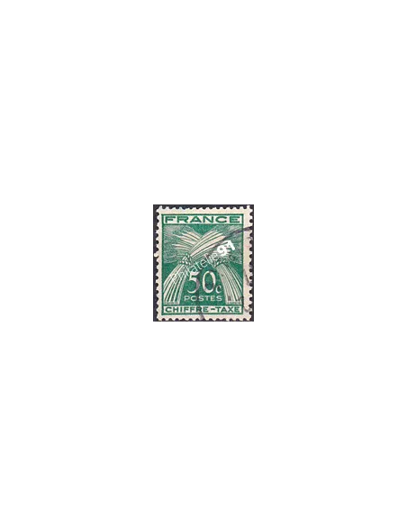 Timbre Taxe n° 69 oblitéré, collection timbres France