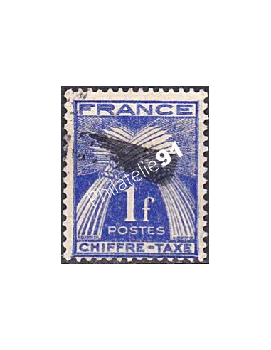 Timbre Taxe n° 70 oblitéré, collection timbres France
