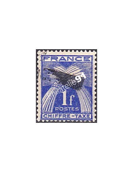 Timbre Taxe n° 70 oblitéré, collection timbres France