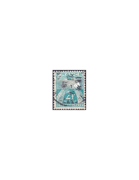 Timbre Taxe n° 72 oblitéré, collection timbres France
