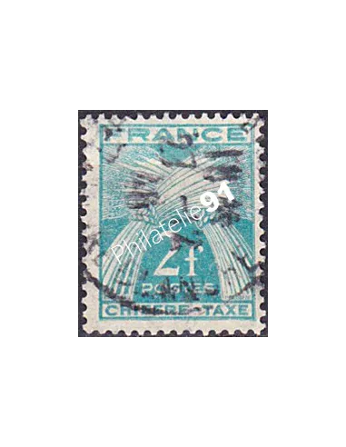 Timbre Taxe n° 72 oblitéré, collection timbres France