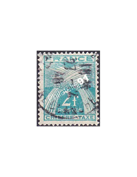 Timbre Taxe n° 72 oblitéré, collection timbres France