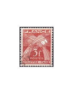 Timbre Taxe n° 73 oblitéré, collection timbres France