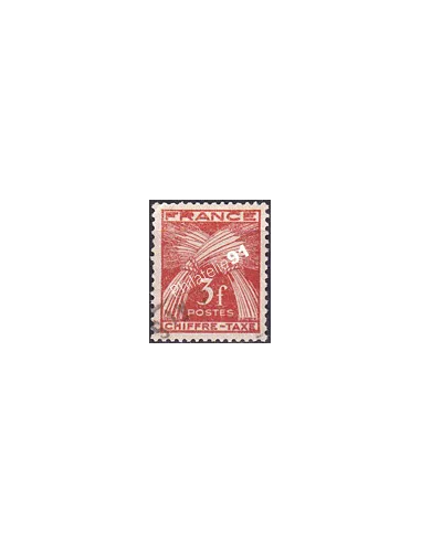 Timbre Taxe n° 73 oblitéré, collection timbres France