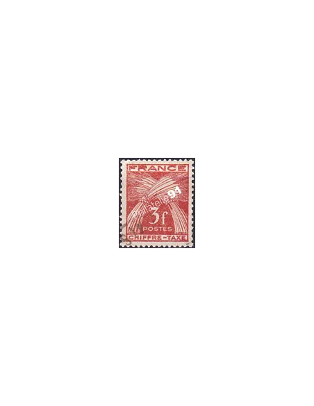 Timbre Taxe n° 73 oblitéré, collection timbres France