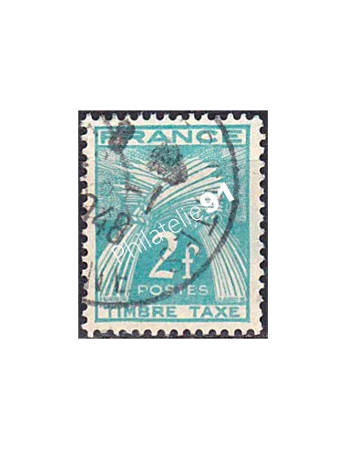 Timbre Taxe n° 82 oblitéré, collection timbres France
