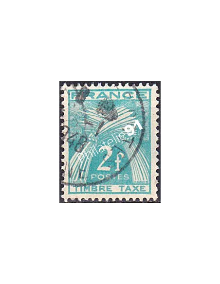 Timbre Taxe n° 82 oblitéré, collection timbres France