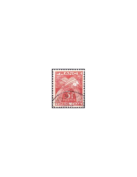 Timbre Taxe n° 83 oblitéré, collection timbres France