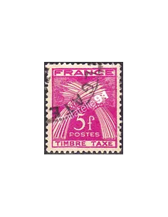 Timbre Taxe n° 85 oblitéré, collection timbres France