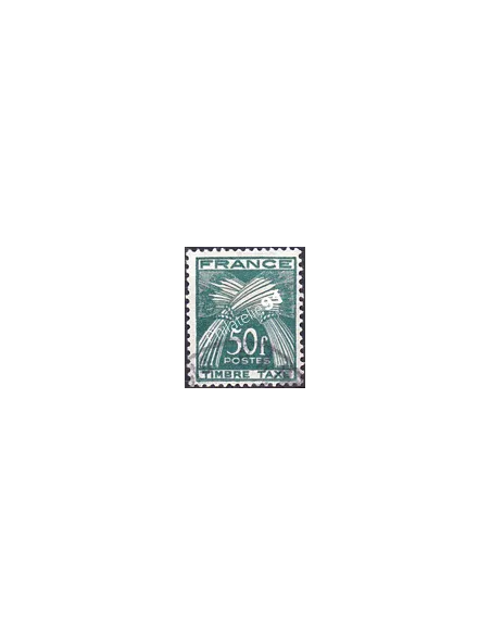 Timbre Taxe n° 88 oblitéré, collection timbres France