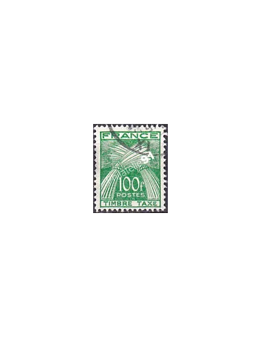 Timbre Taxe n° 89 oblitéré, collection timbres France