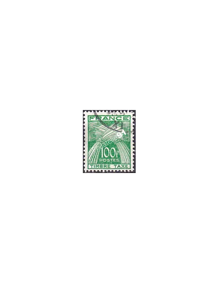 Timbre Taxe n° 89 oblitéré, collection timbres France