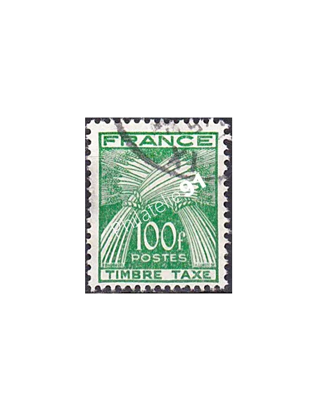 Timbre Taxe n° 89 oblitéré, collection timbres France