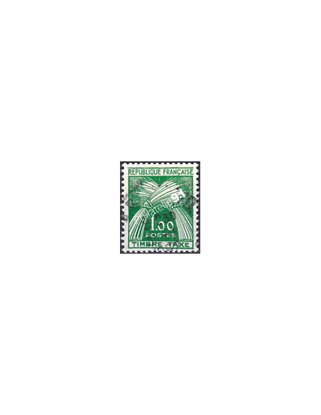 Timbre Taxe n° 94 oblitéré, collection timbres France