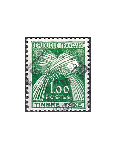 Timbre Taxe n° 94 oblitéré, collection timbres France