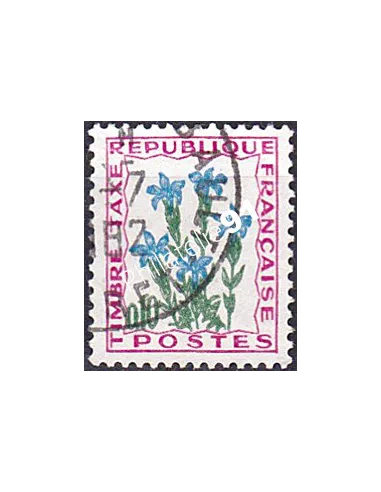 Timbre Taxe n° 96 oblitéré, collection timbres France