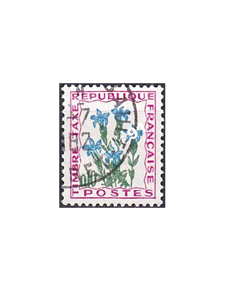 Timbre Taxe n° 96 oblitéré, collection timbres France