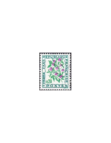 Timbre Taxe n° 98 oblitéré, collection timbres France