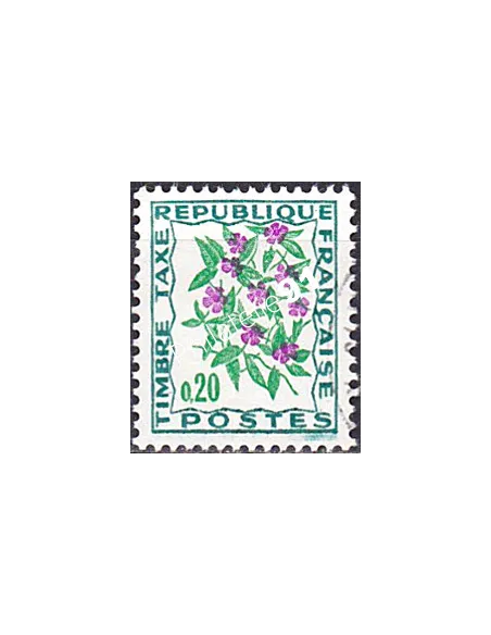 Timbre Taxe n° 98 oblitéré, collection timbres France