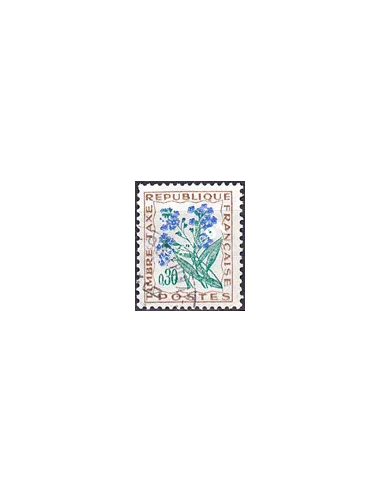 Timbre Taxe n° 99 oblitéré, collection timbres France